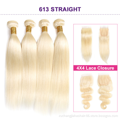 Raw Human Hair Weave Bundles Virgin Cuticle Aligned Hair Raw Wholesale Bundle Virgin Hair Vendors Raw Brazilian Straight 1 Piece